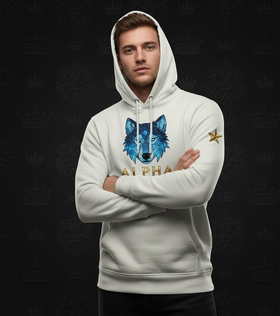 WOLVEX: Celestial Alpha Hoodie - Conquer Your Universe